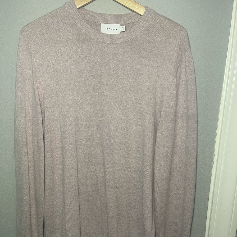 Topman L mauve sweater
